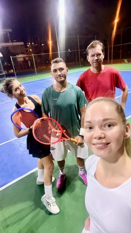 Molokanova / Lazarok выиграли в парном спарринге у команды Egorova / Sir со счетом 7:5