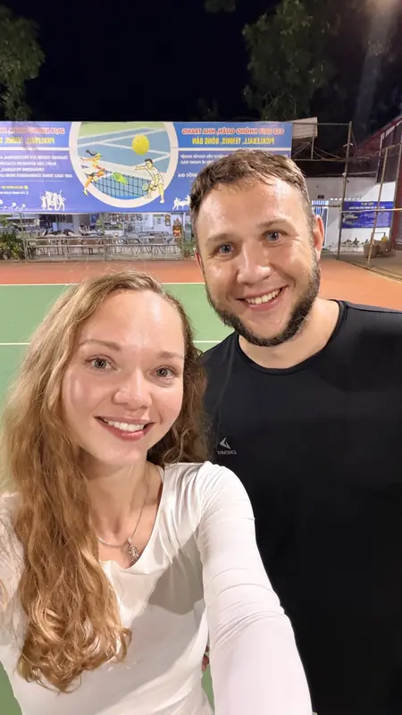 Maksim Nestrelyay победил(а) в жестком спарринге Evgeniia Egorova со счетом 6:3, 4:6