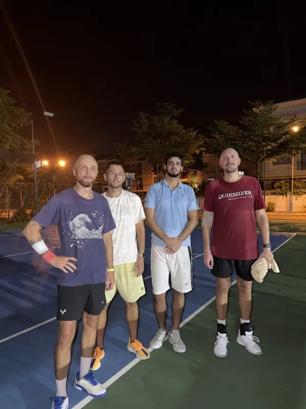 Zakharov / Abakarov выиграли в парном спарринге у команды Anderson / Lazarok со счетом 6:2, 7:5